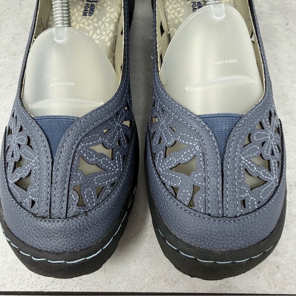 JBU by Jambu Blue Wildflower III Mary Jane Shoes Hook & Loop Strap Size 8 - Picture 3 of 11